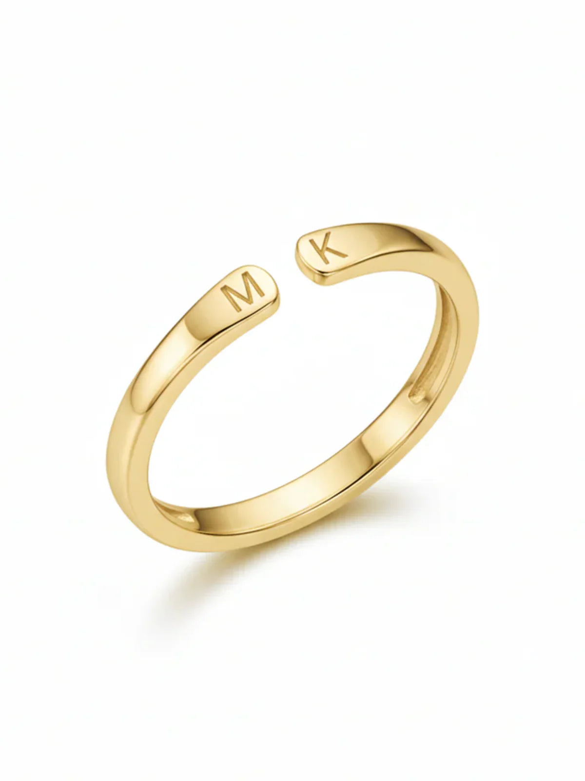 Anello Doppia Iniziale Regolabile LUMERIS · 1