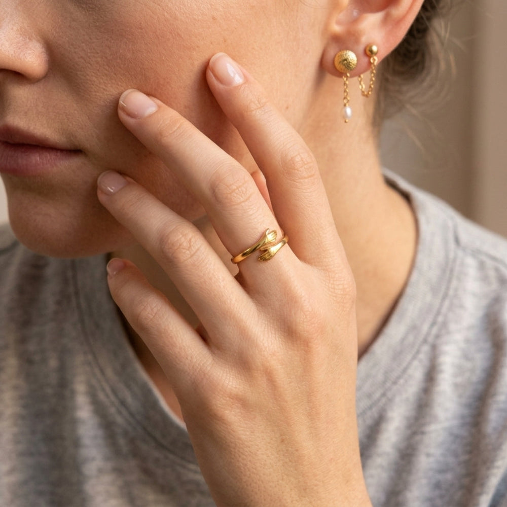 Anello Abbraccio Eterno · 2